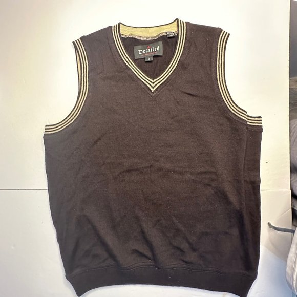 Detailed. Men’s sweater vest. Size‎ medium. - Picture 2 of 8